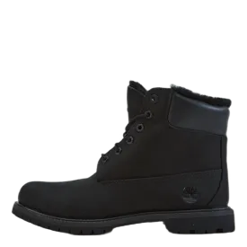 6in Premium Shearling Lined Wp Black