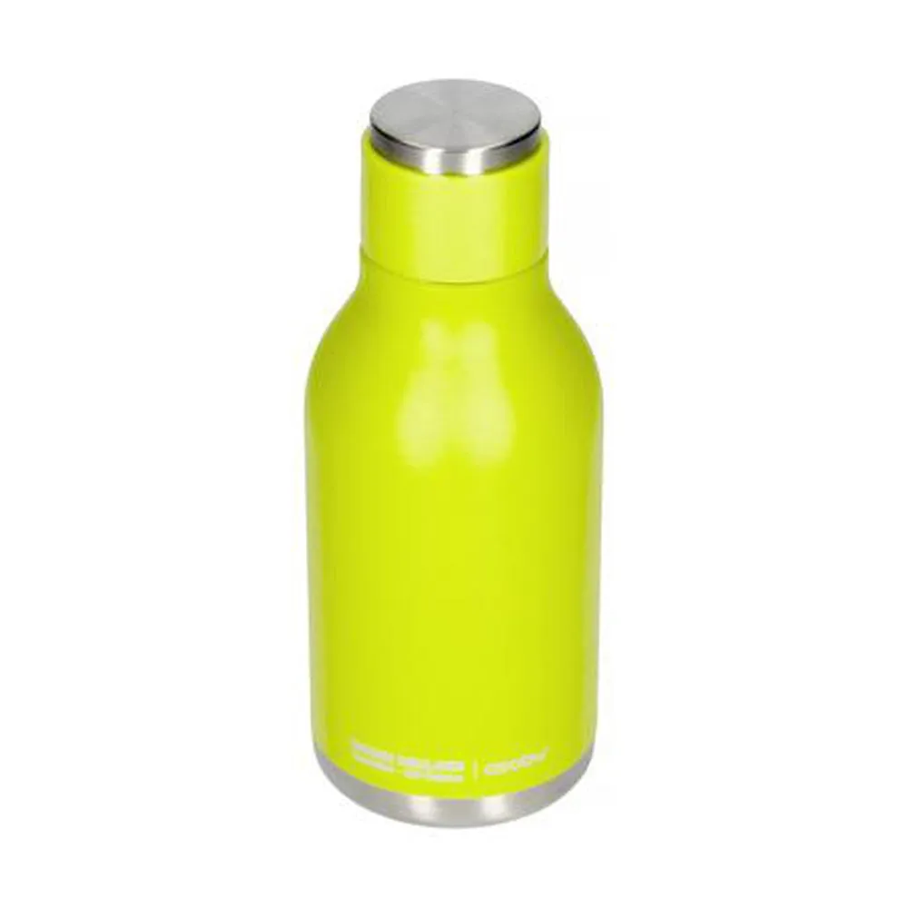 ASOBU Urban Insulated and Double Walled 16 Ounce 24hrs Cool Stainless Steel Bottle - Lime