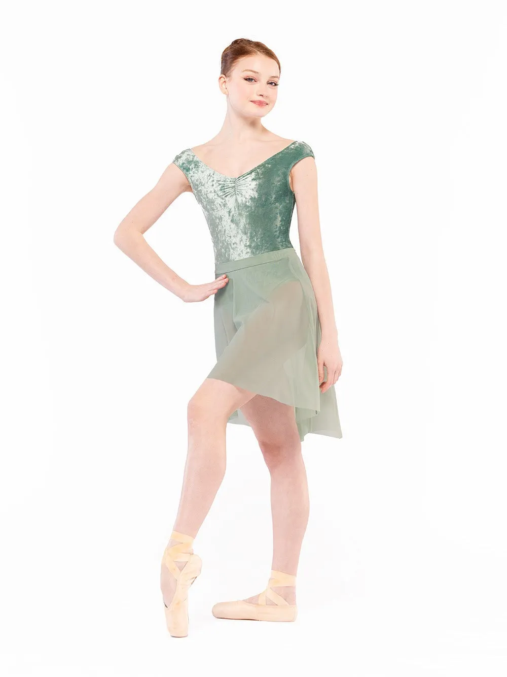 Back Tuck Skirt Paradise Garden Mesh RTW