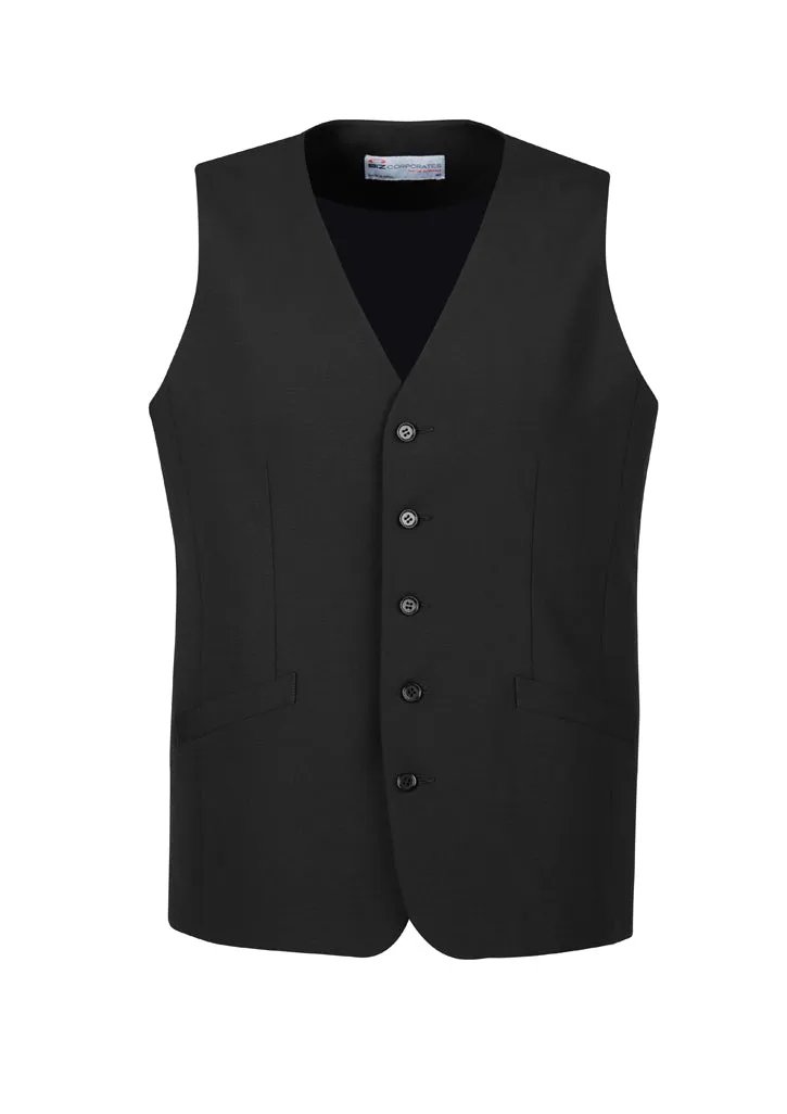 Biz Corporates 94012 Mens Longline Vest Wool Blend