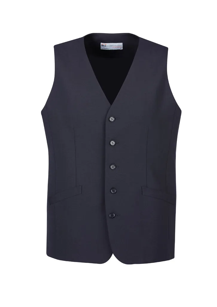 Biz Corporates 94012 Mens Longline Vest Wool Blend