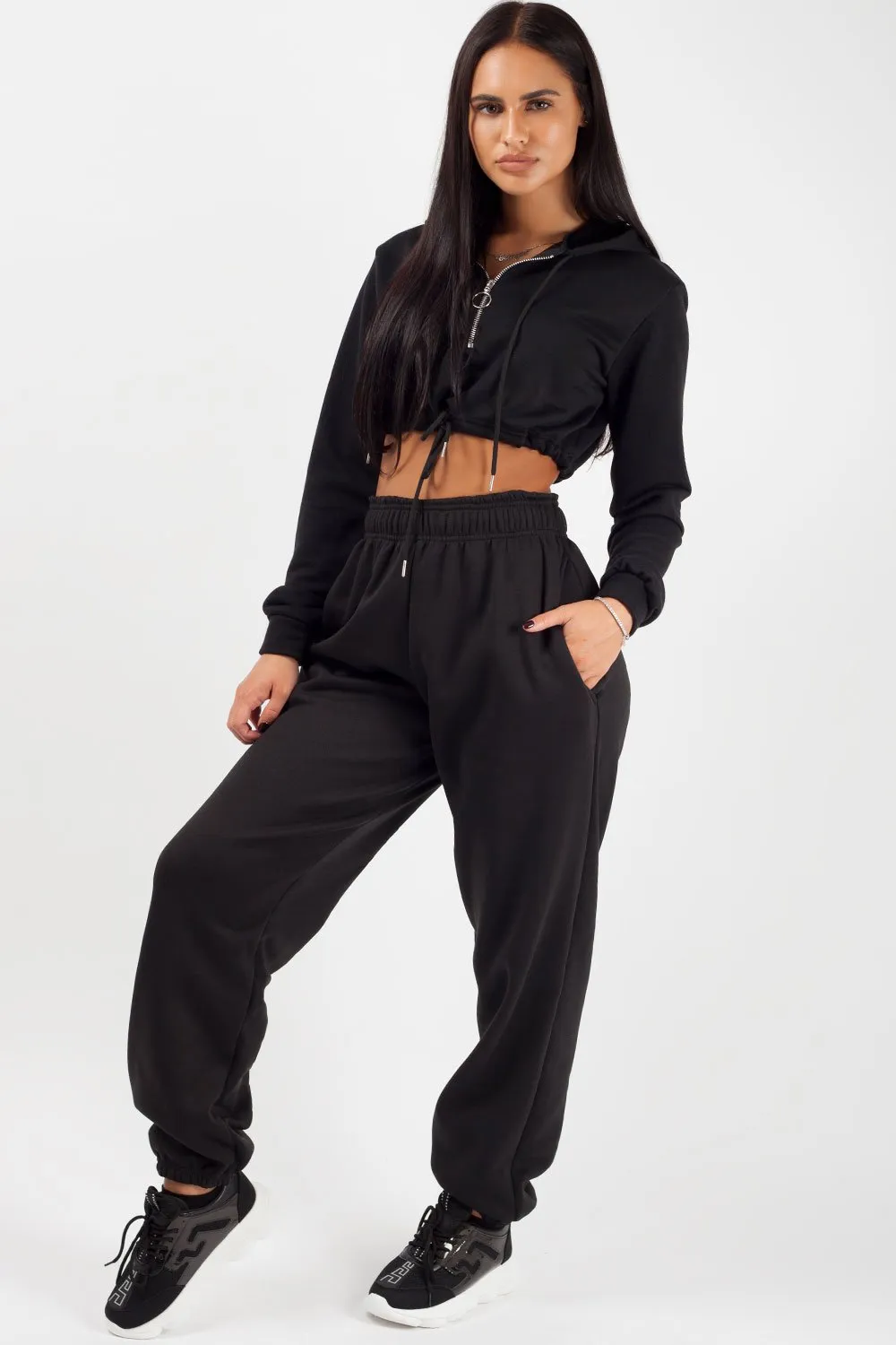 Black Oversized Joggers