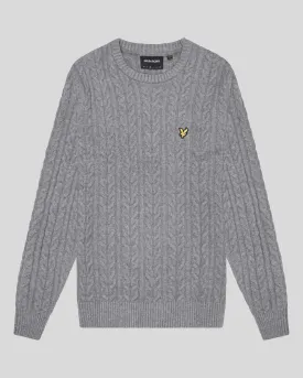 Cable Crew Neck Jumper