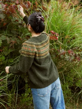Fairisle Wool Cardigan - Harris