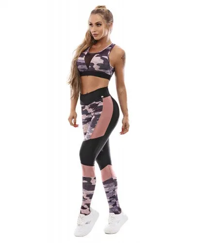 Let's Gym Legging Camo Workout