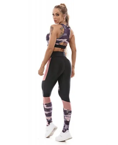 Let's Gym Legging Camo Workout