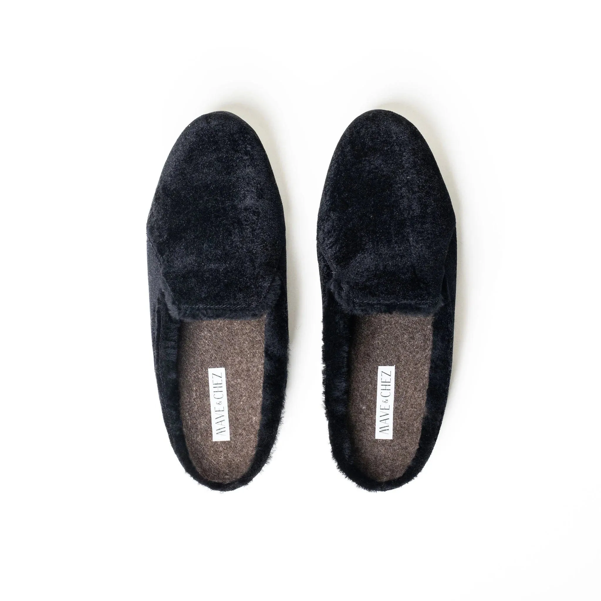 Mave & Chez The Maya Backless Mule Slipper - MC-MAC-MVN