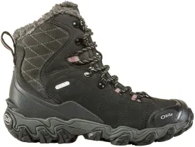 Oboz Ladies Black Bridger 7" Insulated B-Dry Boot