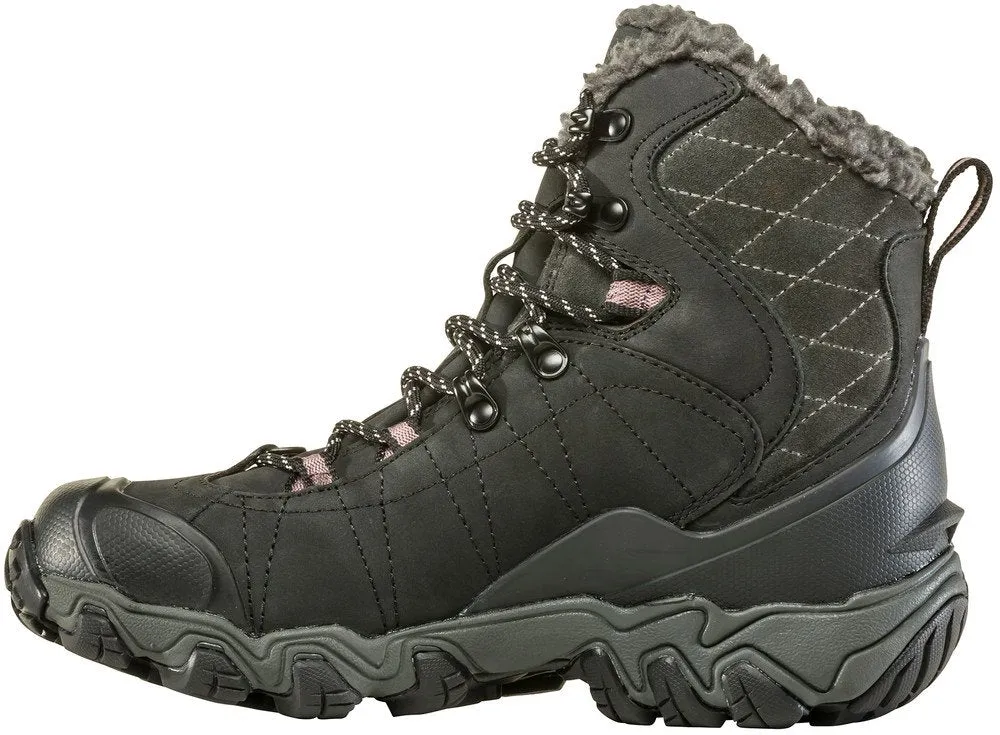 Oboz Ladies Black Bridger 7" Insulated B-Dry Boot