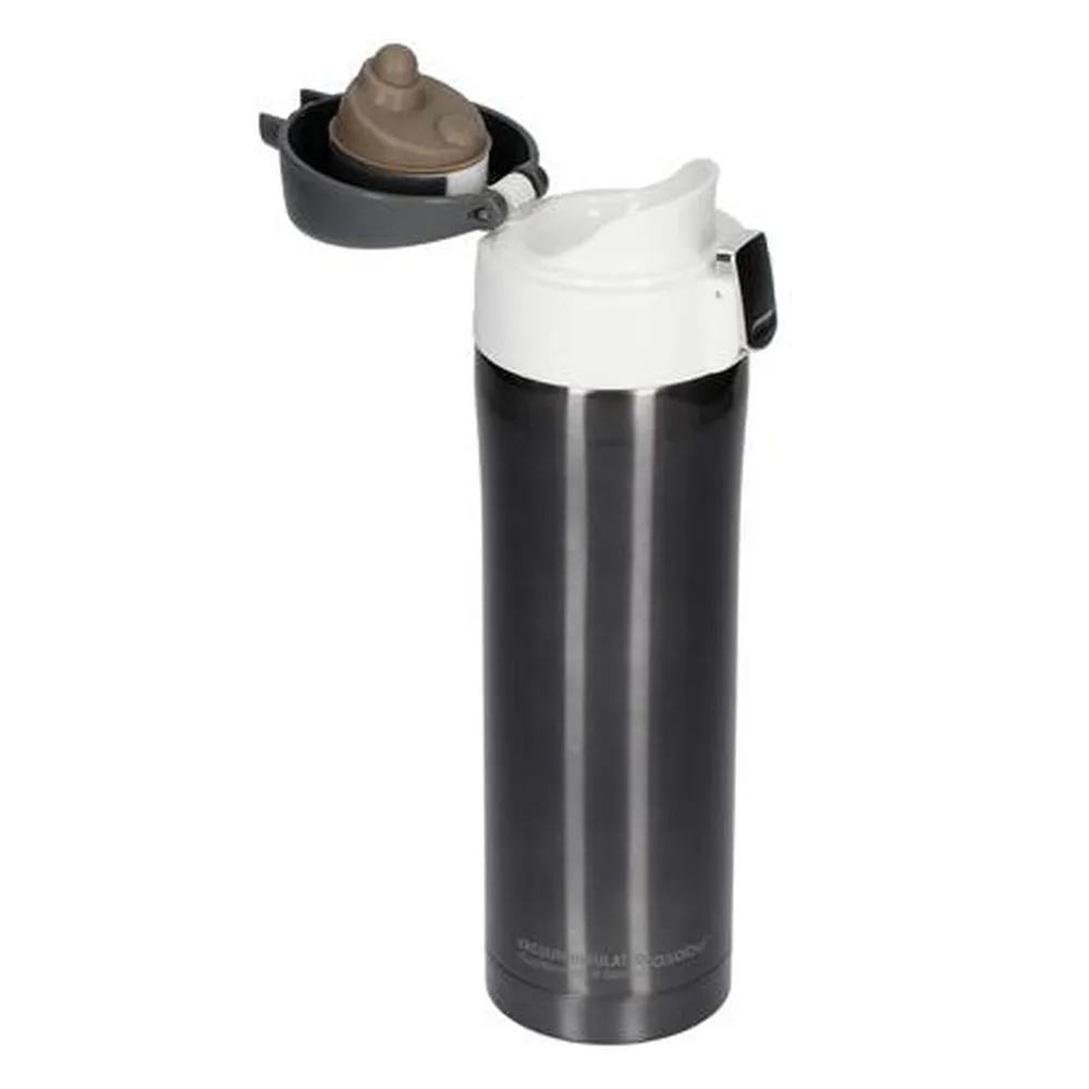 [OPEN BOX] ASOBU Diva Insulated Vacuum Beverage Thermos Container - Smoke White