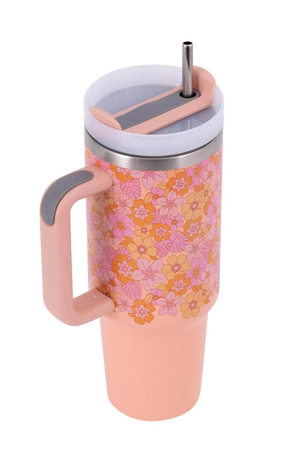 Splosh Picnic Retro Floral Insulated Tumbler