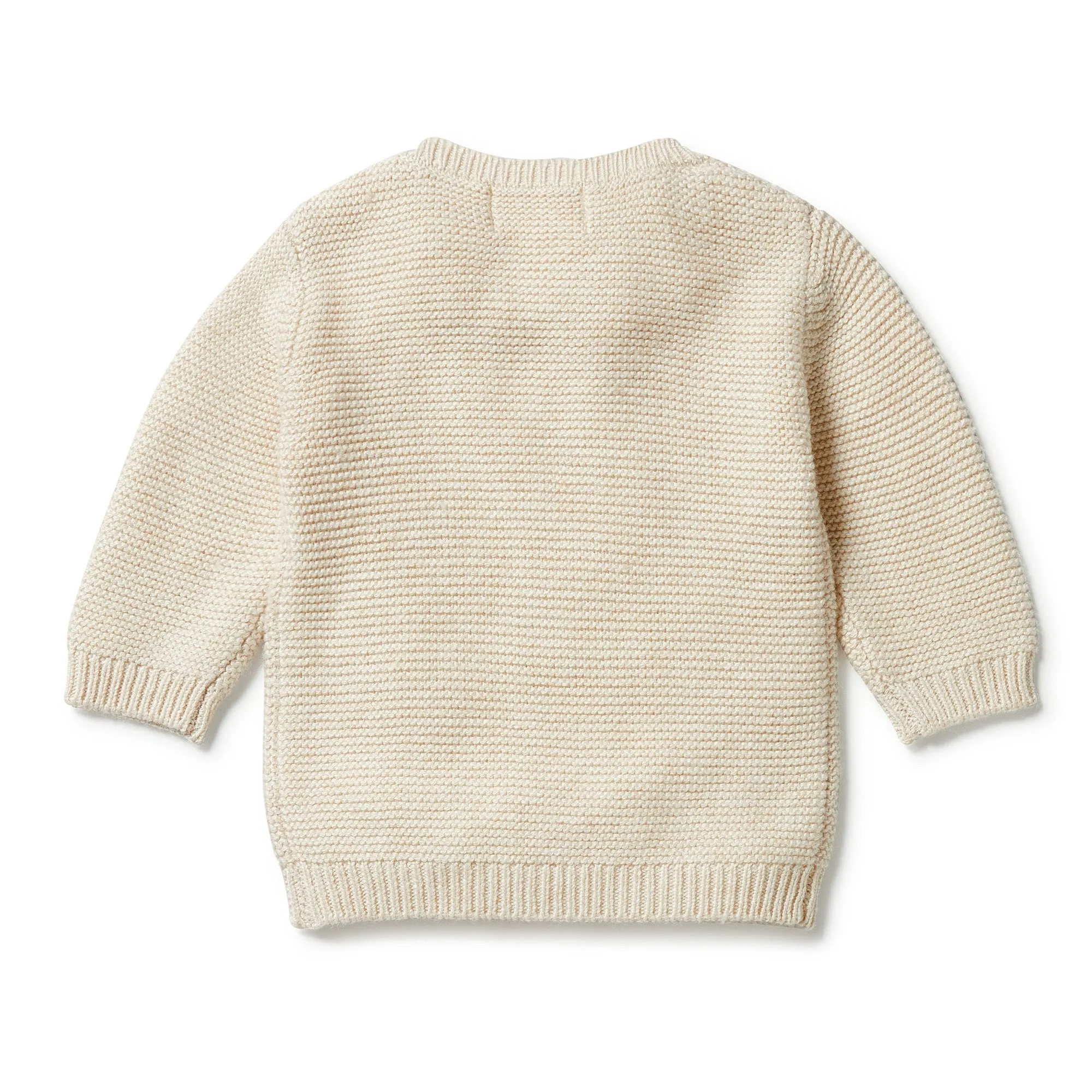 Wilson and Frenchy Knitted Cable Jumper - Sand Melange