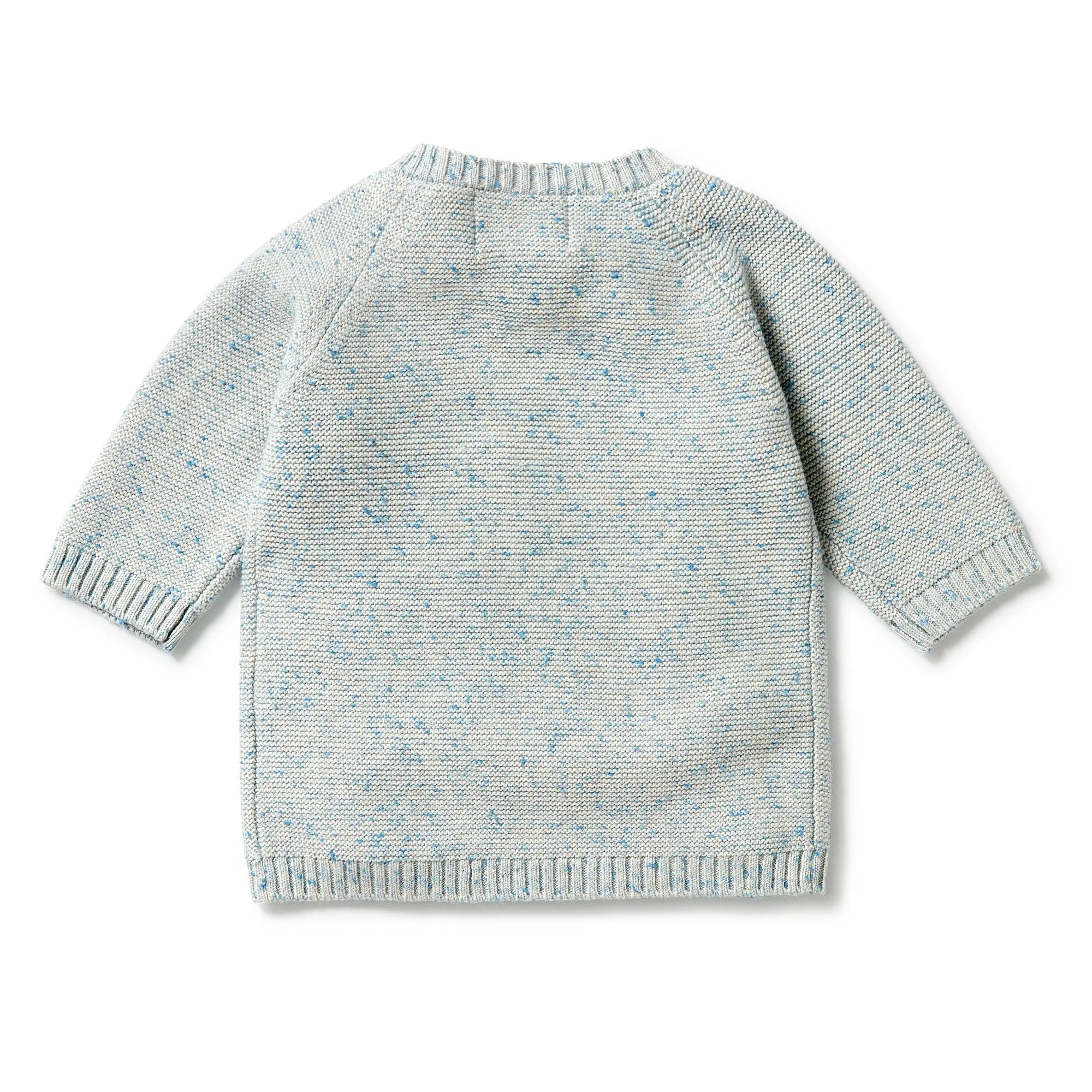 Wilson and Frenchy Knitted Kimono Cardigan - Bluestone Fleck