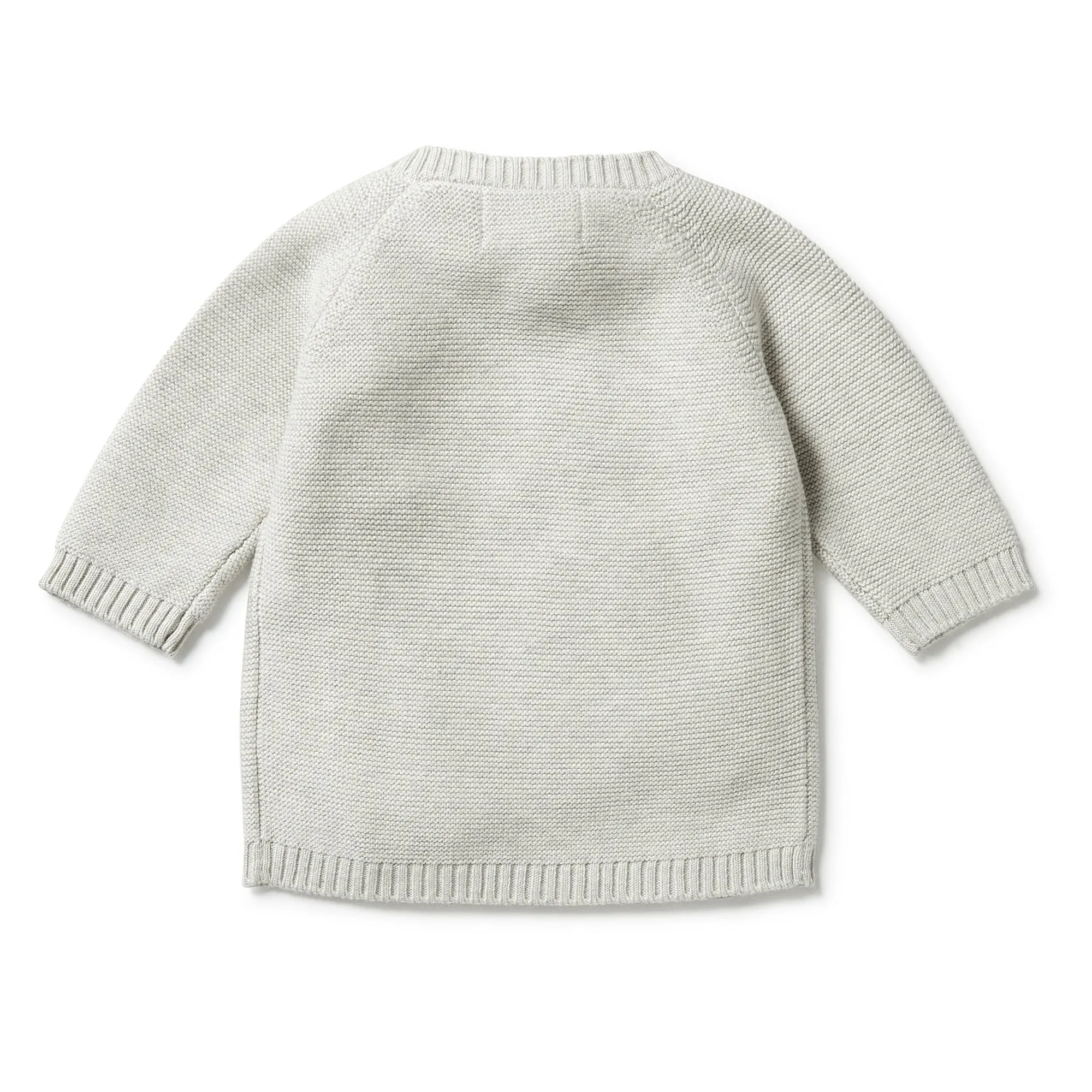 Wilson and Frenchy Knitted Kimono Cardigan - Grey Melange