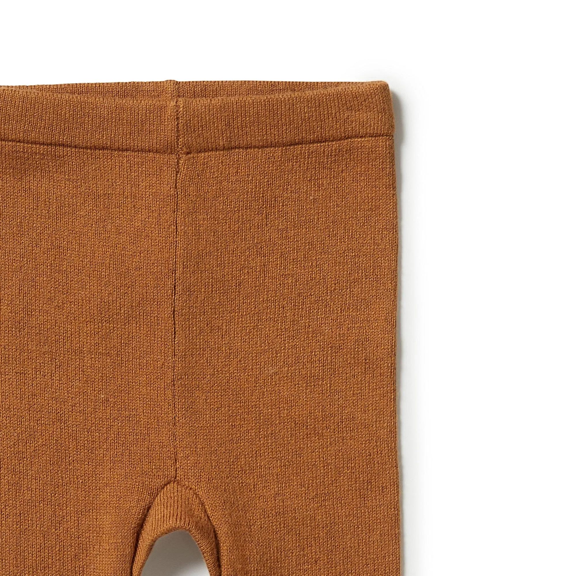Wilson and Frenchy Knitted Legging with Feet - Spice